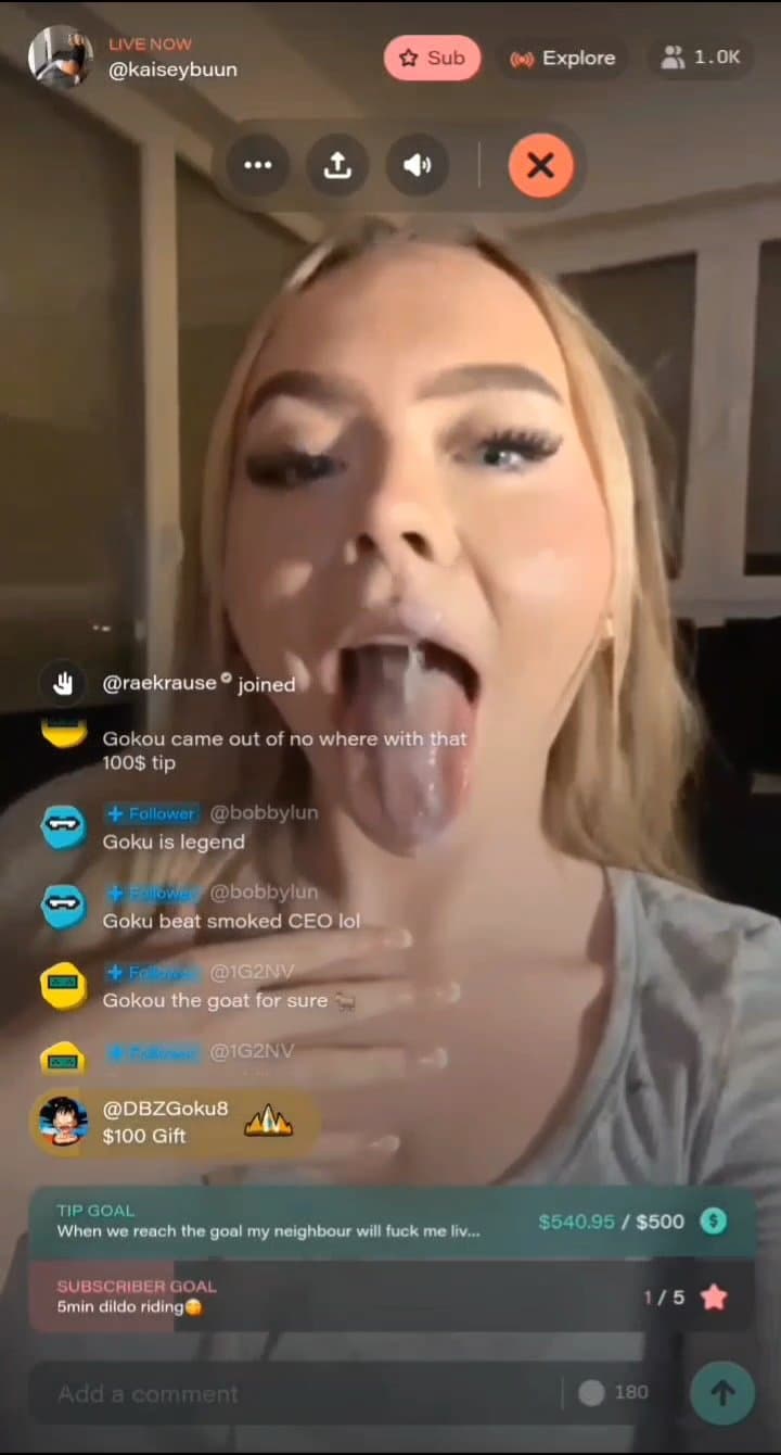 Chav Girl Ahegao Blowjob