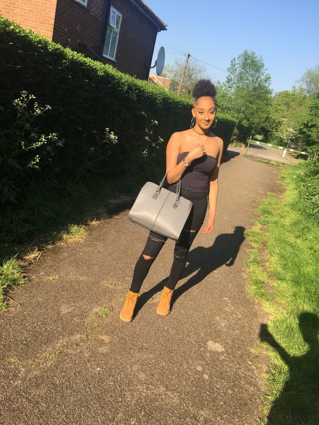 British Ebony Teen Stephanie aka Ebony Beauty Seymone (Rare Collection - Photo Gallery)