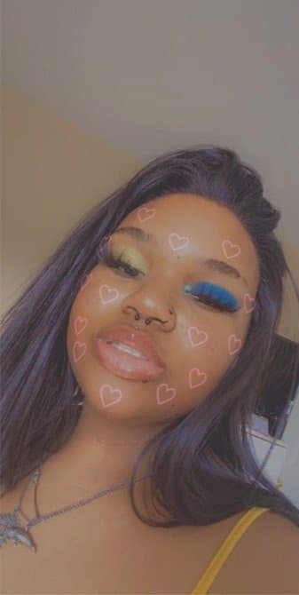 snapchat leak - fat black bbw / ssbbw slut loves showing off