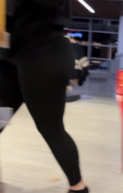 PAWG black leggings side profile + Bonus