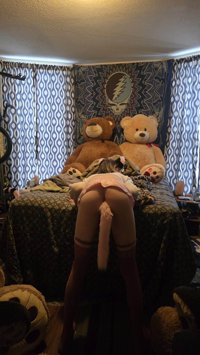 Daddys Toy loves her Teddy