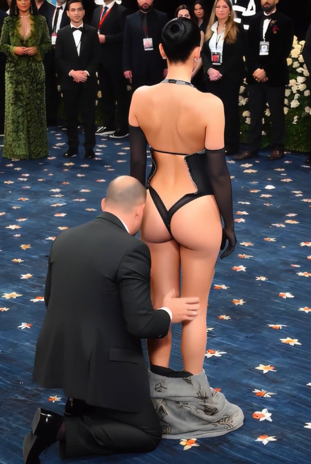 Kylie BTS groped at public Event Hot Sex AI ???