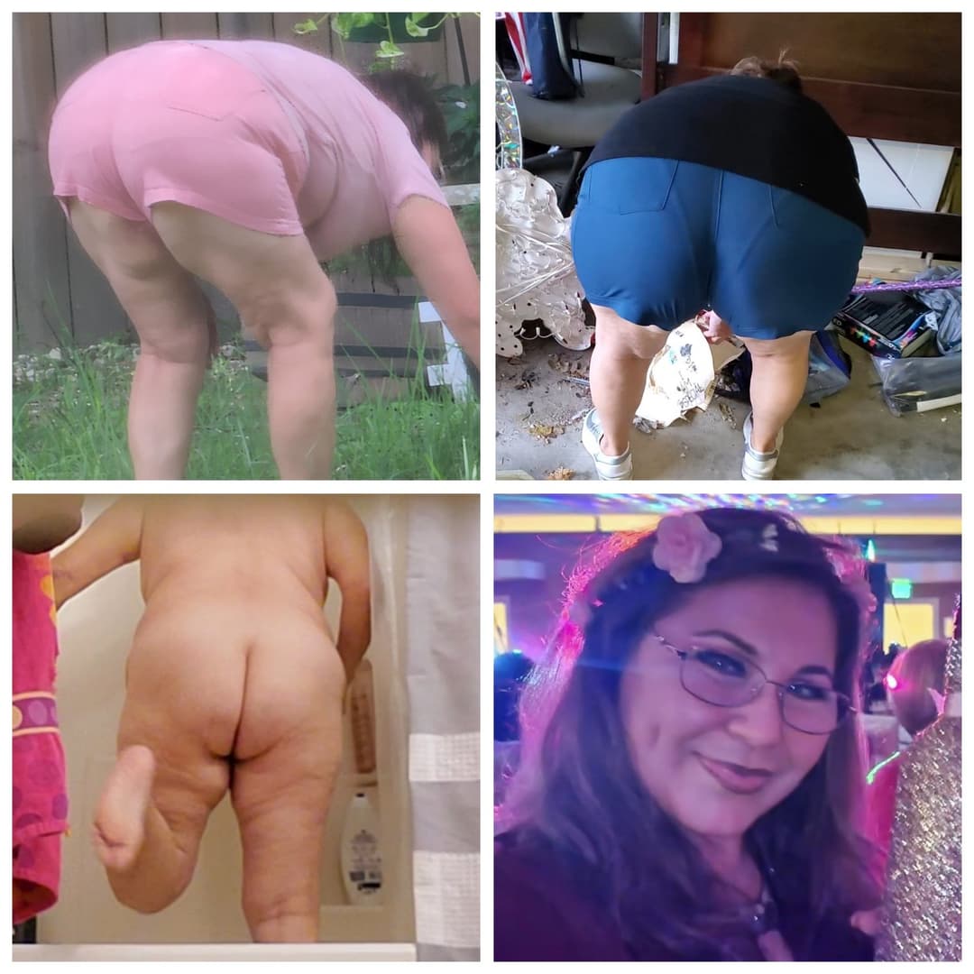 My fuck pig whore mom bending over all the time