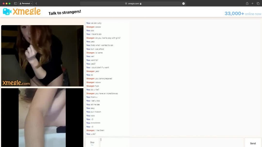 Hot lesbian girl from usa masturbates with another girl on omegle