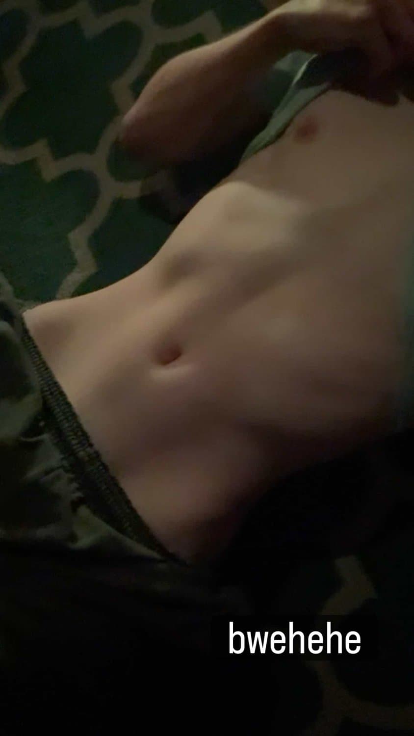 stupid white college boy baited and shows dick