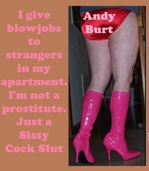 andy burt crossdressing sissy