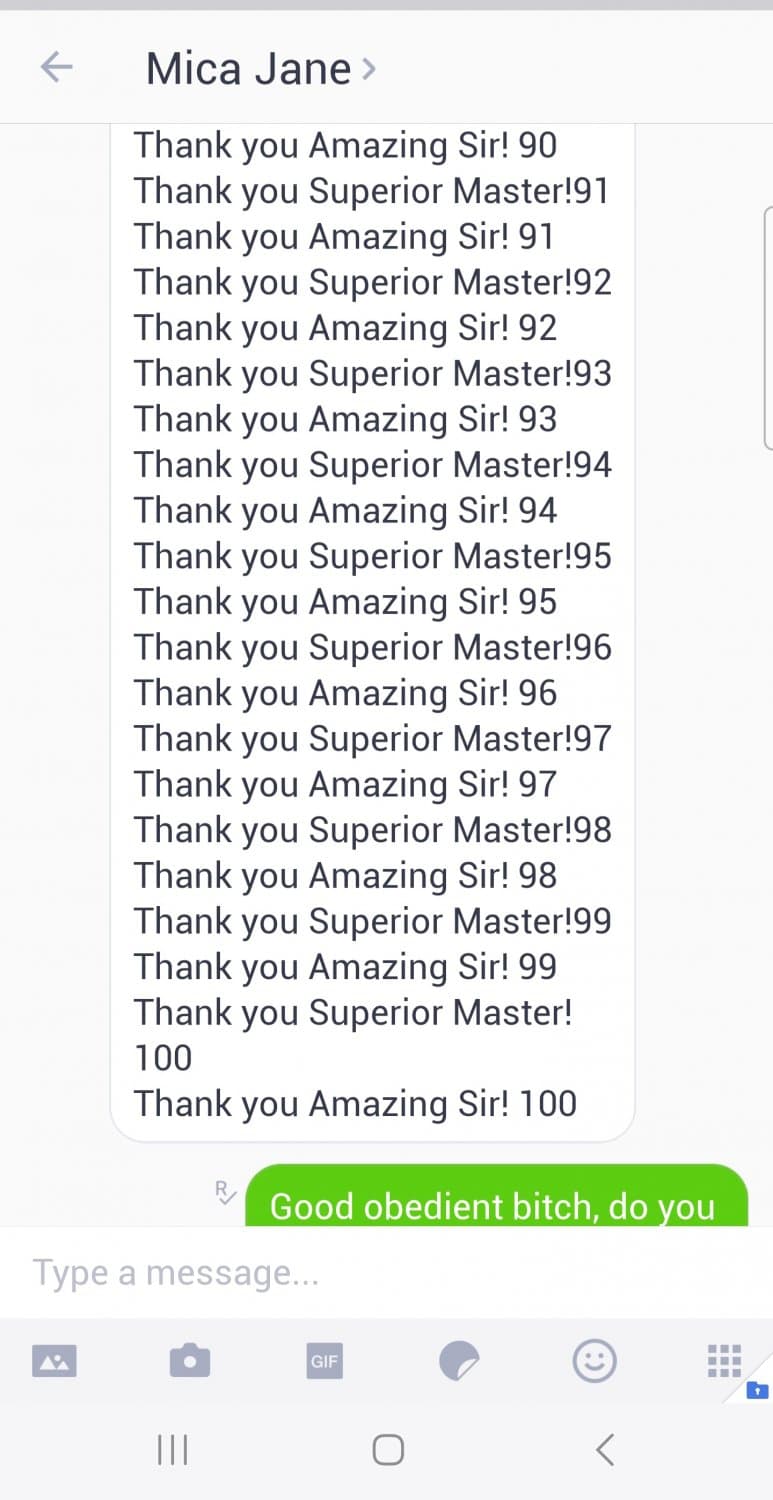 Srupid worthless pinay cumdump bitch Mica doing degrading task on my command ! ?