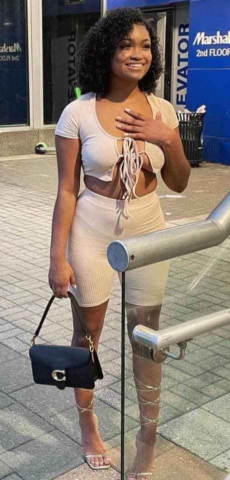 Nurse has that hourglass body