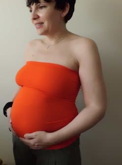 39 years old wife - full pregnancy progress (week 5 - 40)