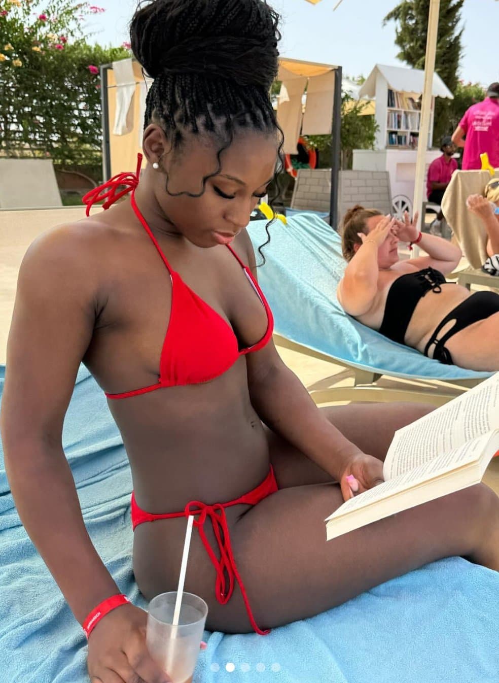 Dumb black slut used and has her nudes leaked all over the internet