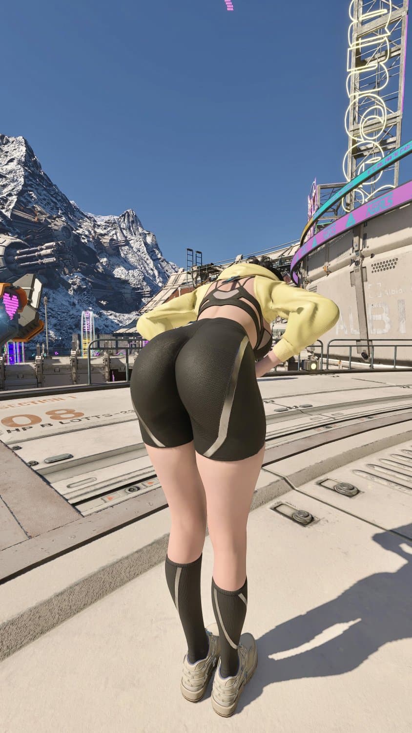 The First Descendents Bunny Sport outfit and Nude