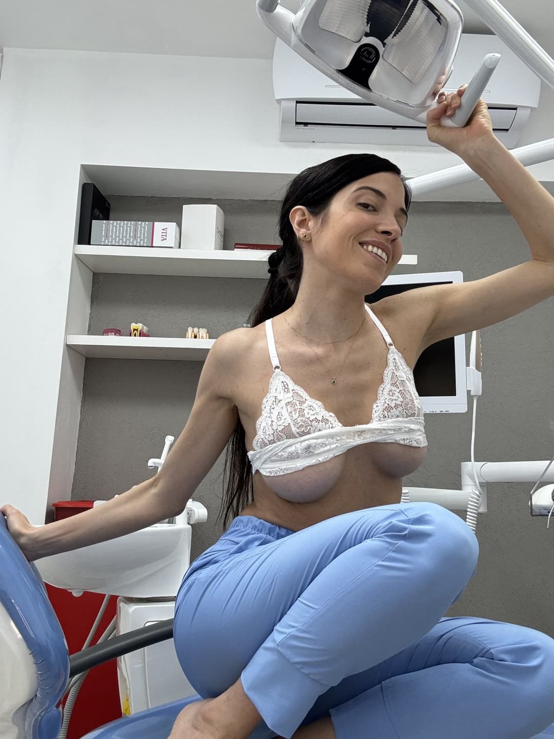 Click to view full size Your dentist should fuck you at the first appointment