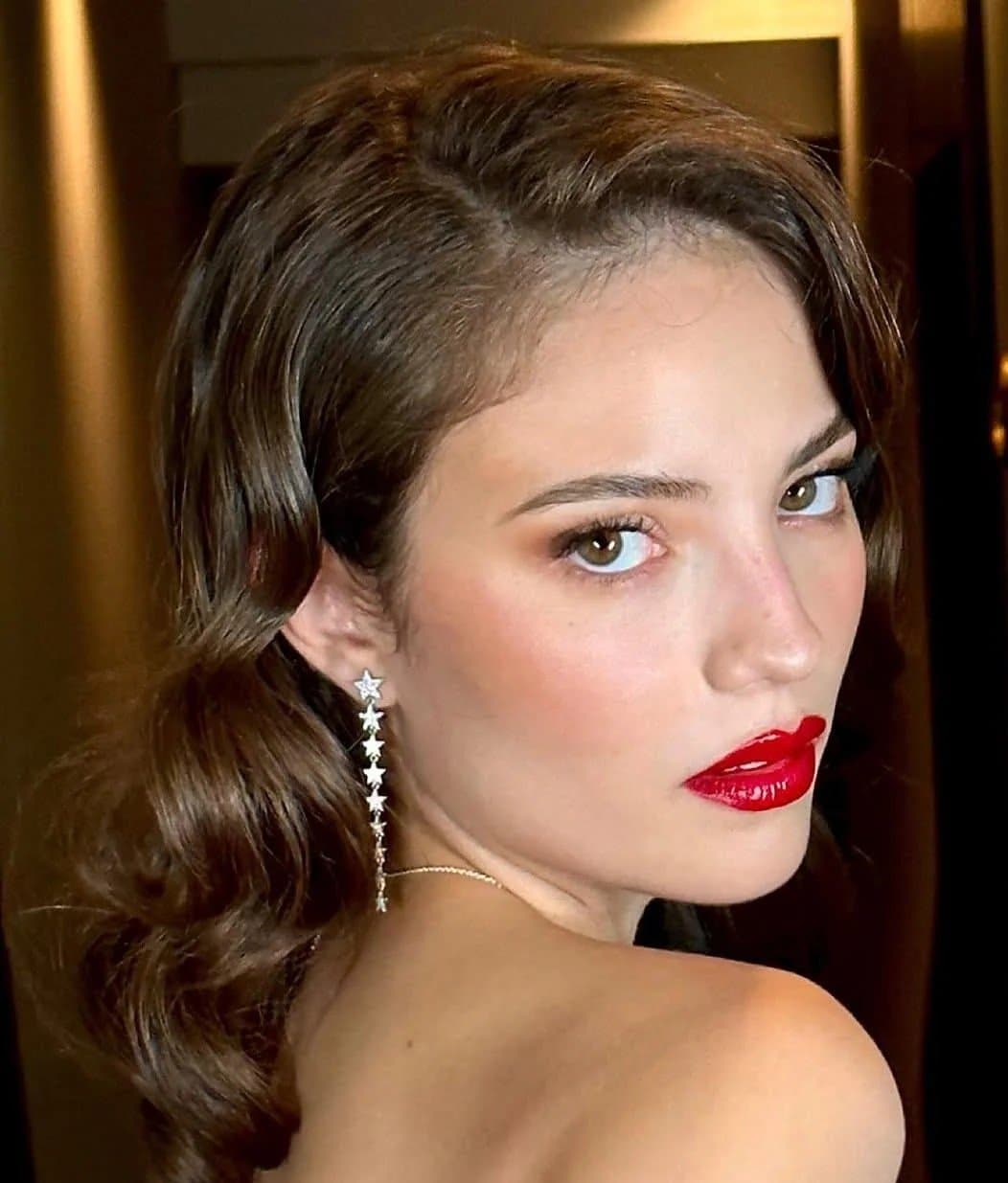 Exotic spanish actress Gabriela Andrada is a natural beauty with a face made for your hot load