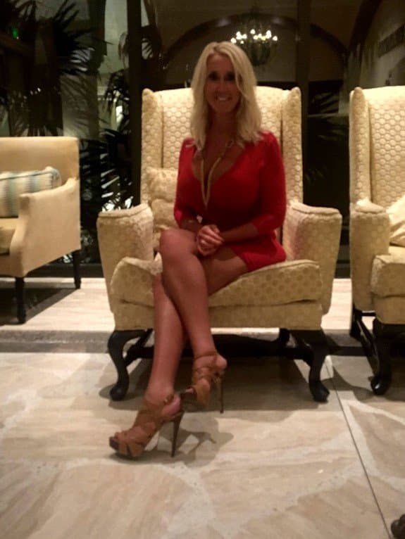 BLonde milf teacher sexts and fucks her teen student