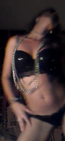 Dancing hot teen wife dancing slut