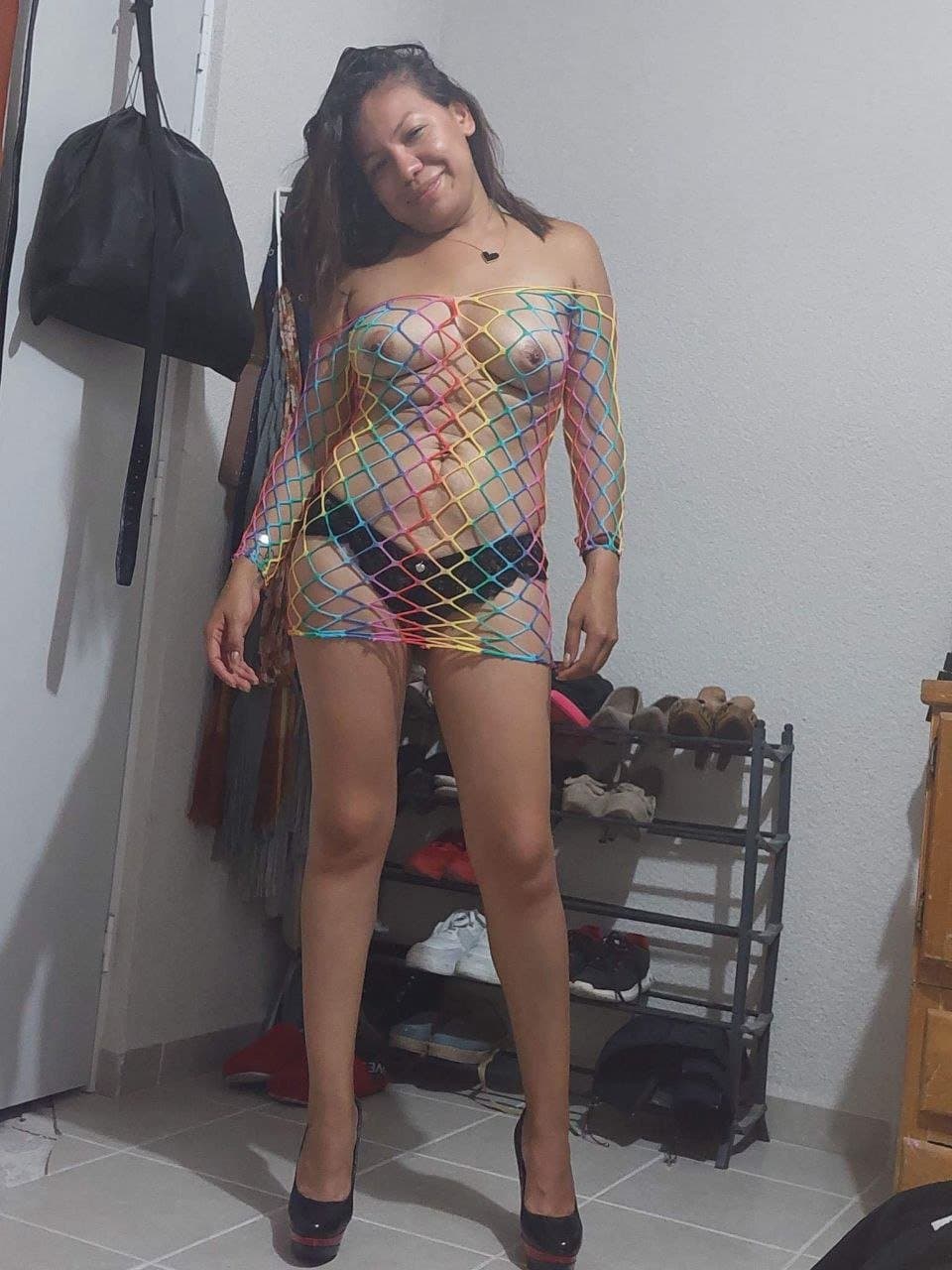 Maestra de secundaria exhibida por alumno