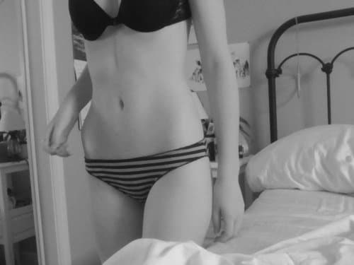 Hipster with a tight body