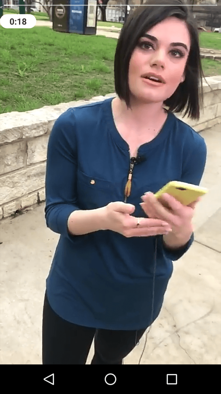 News anchor Camilla Rambaldi