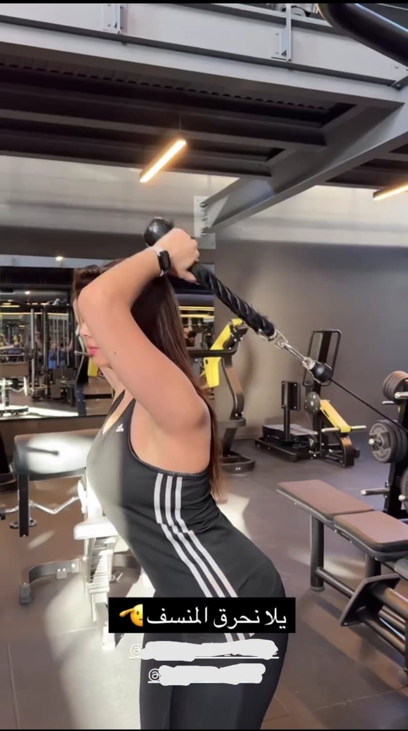 Sexy Arab Muslim slutty coach with a perfectly shaped big ass