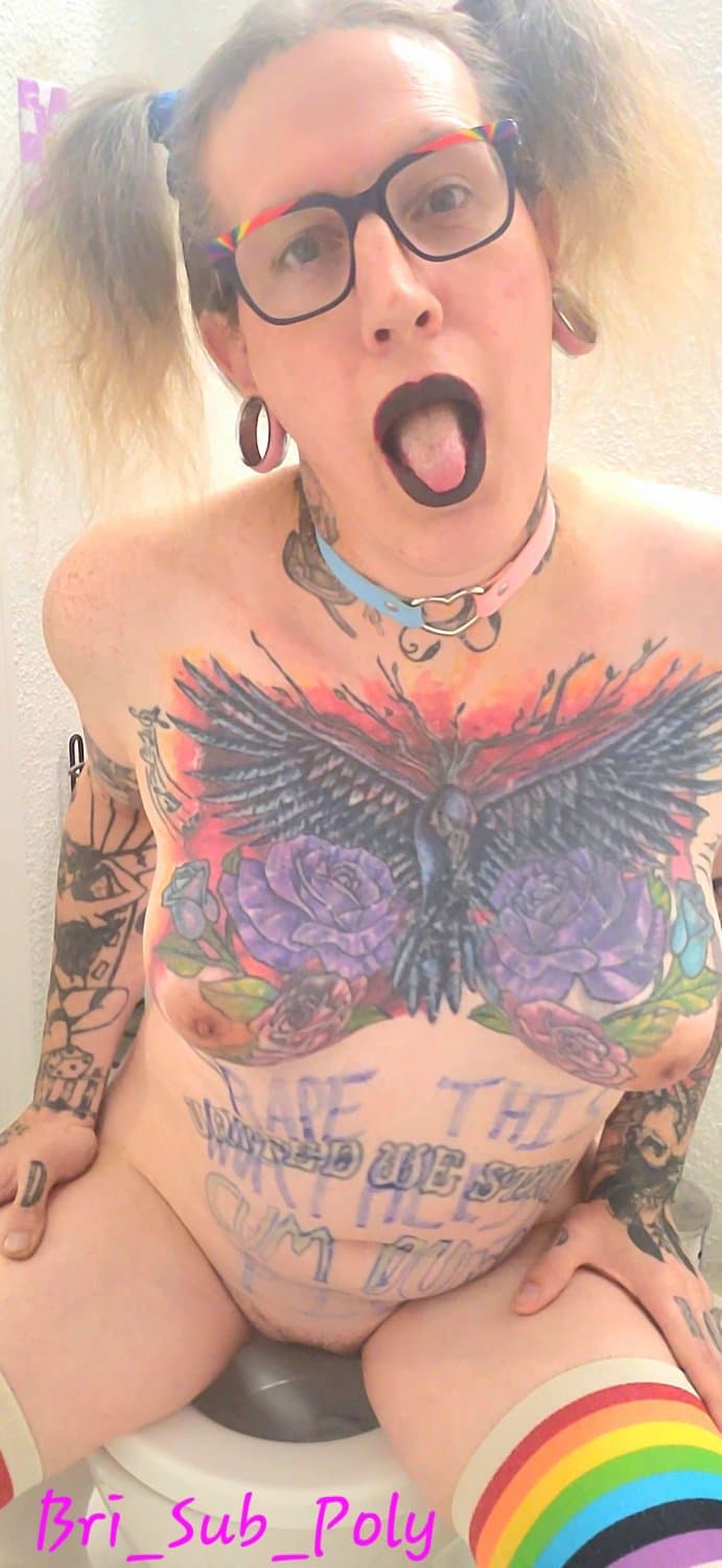 Bouncing on giant toy to keep that sloppy asshole permanently ruined and drinking piss