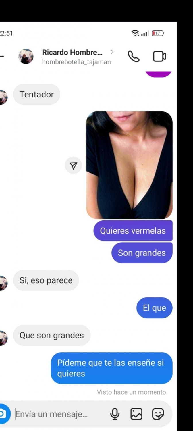 Cuando un amigo recibe un mensaje de la mujer de su amigo ... Putona tetona de Barcelona María Jesús