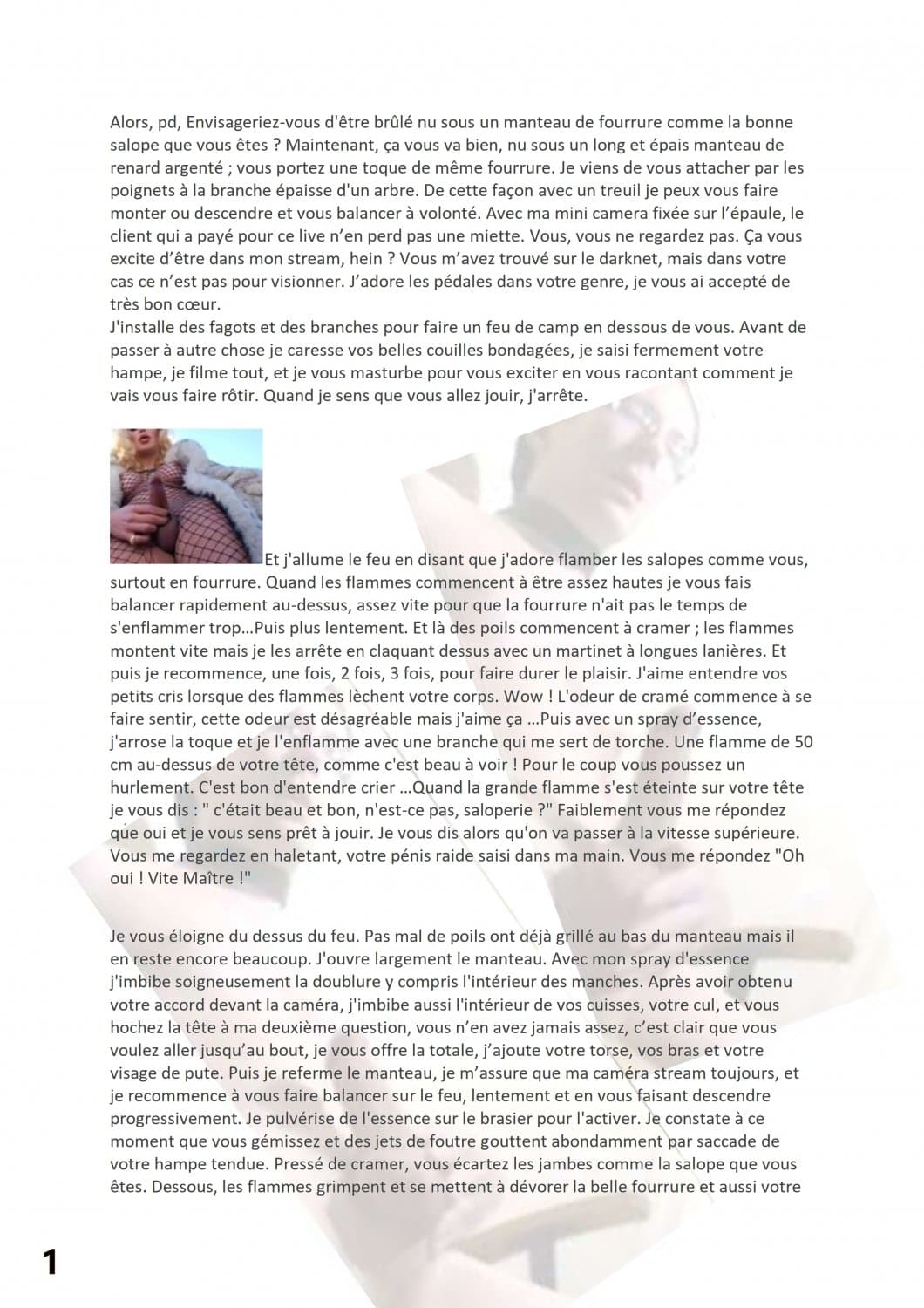 He submitted to a master because he needed it badly