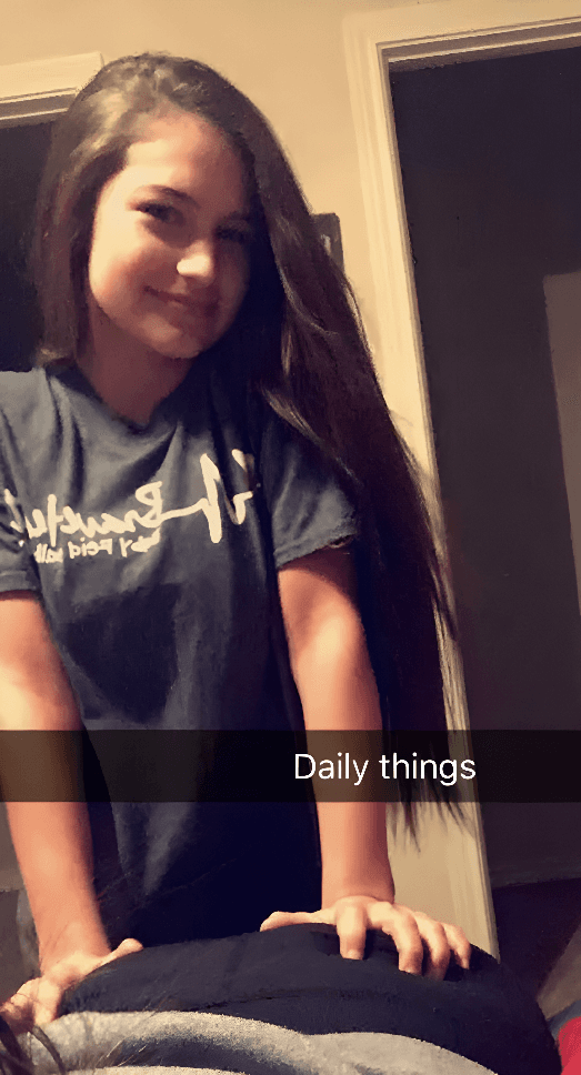 My sexy teen step-sister rubbing her friend’s ass.