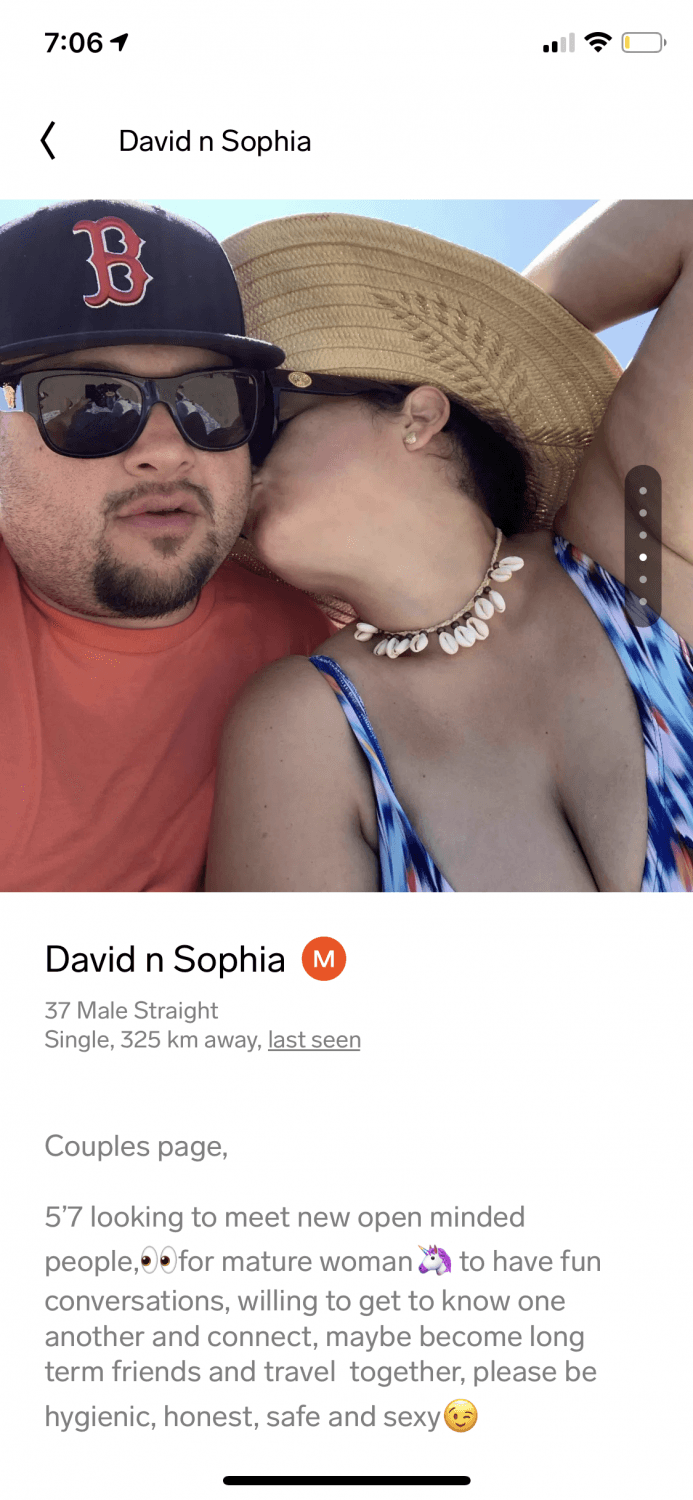 David & Sophia (Sophia gets mad at him for being too rough)