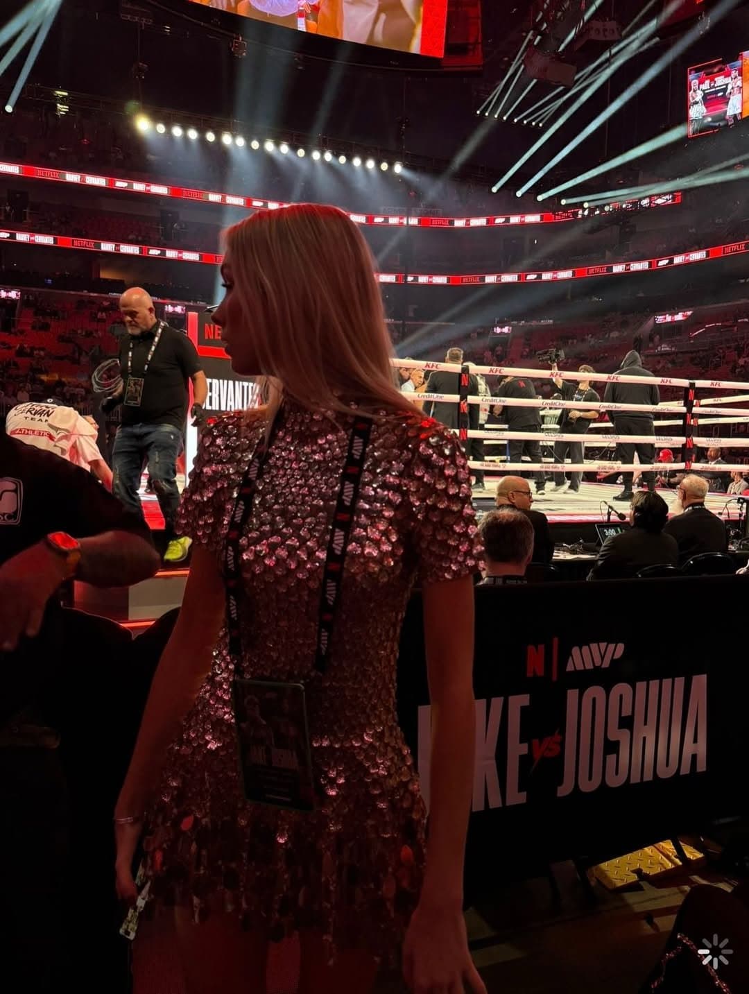 Click to view full size Sky Bishop (17) getting ready for BBC and becoming a star!