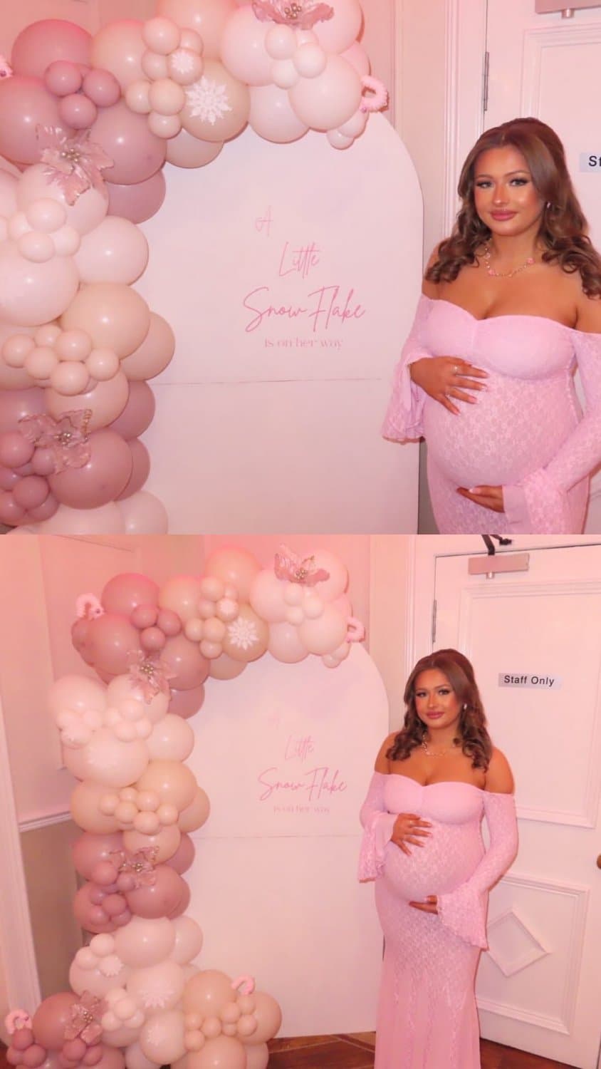 Pregnant teen Hannah big tits 2