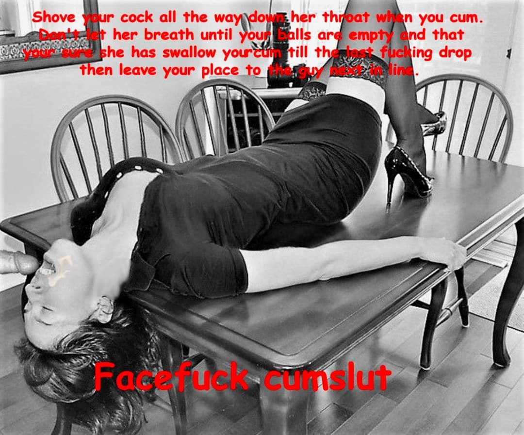 well trained cumslut wife - bukkake, blowjob, facial, cum swallow, etc.