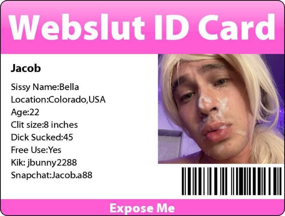 This is Sissy Bella from Colorado. 47 dicks sucked. Fucked by 14 dicks