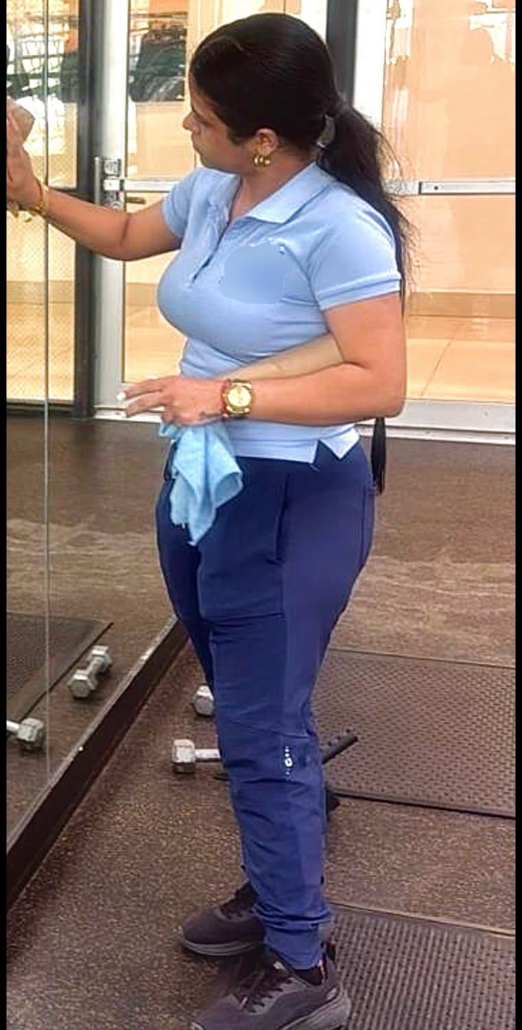 Sexy Latina maid big ass