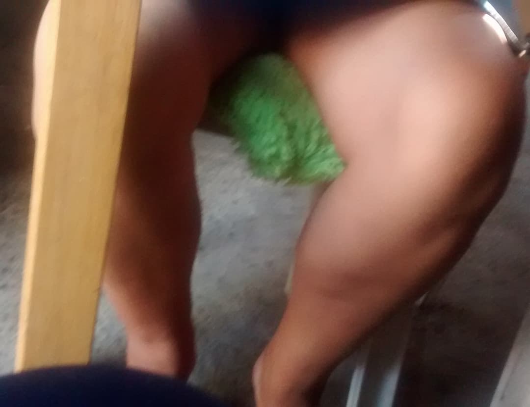 Espiada después de bañarse