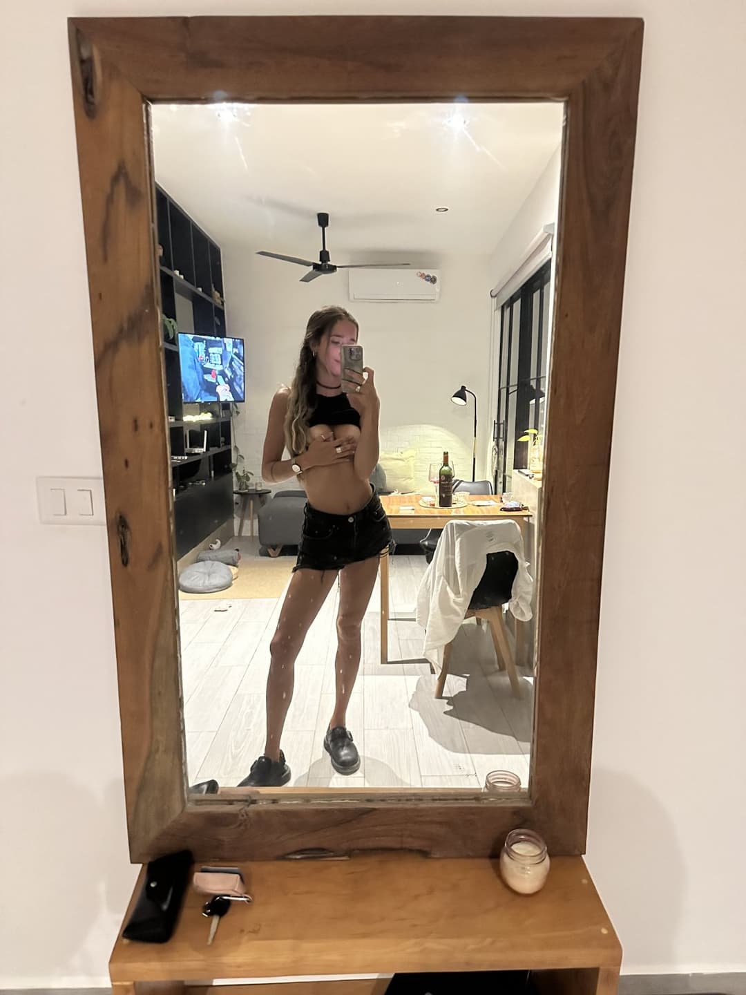 Catch me in the mirror — or catch me in your dreams