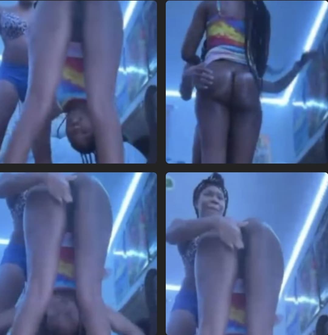 Click to view full size BLK Pyt’s playing grab-ass & twerking?