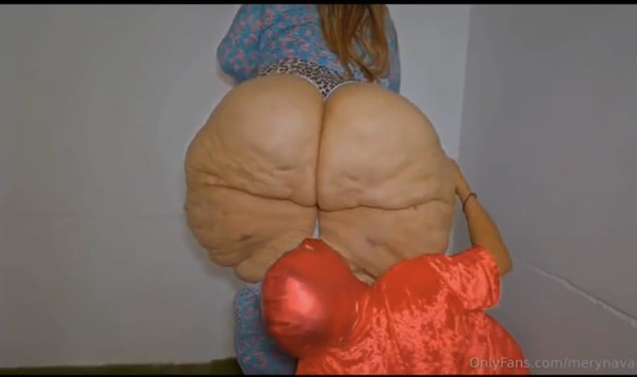 It’s a MONSTER!!! Gigantic booty gilf! Probably the hardest this bitch been fucked and u know why…