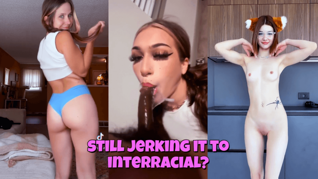 You Love Interracial BBC Porn Gooner - BNWO PMV with Gooning Captions