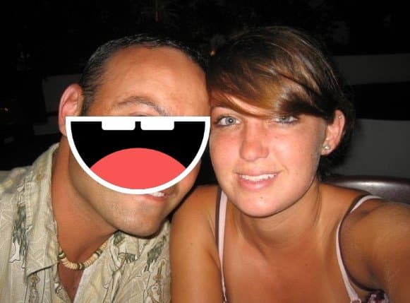 Click to view full size Emily and Victoria get topless and kiss each other on the G G W bus in their pre marriage years