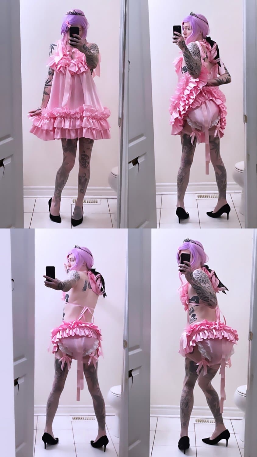 BM 36 year old bitch Derek forcd to be Baby Sissy Princess Fifi and leaked online