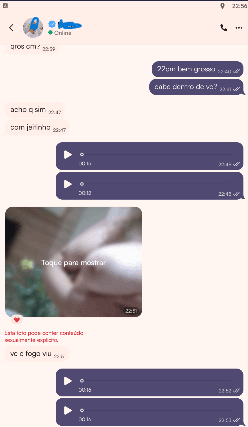 Coroa 57 anos mandou nude pro Chad