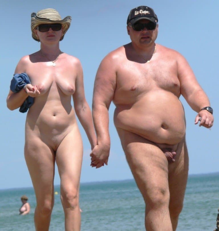 Naked couples outdoors 8