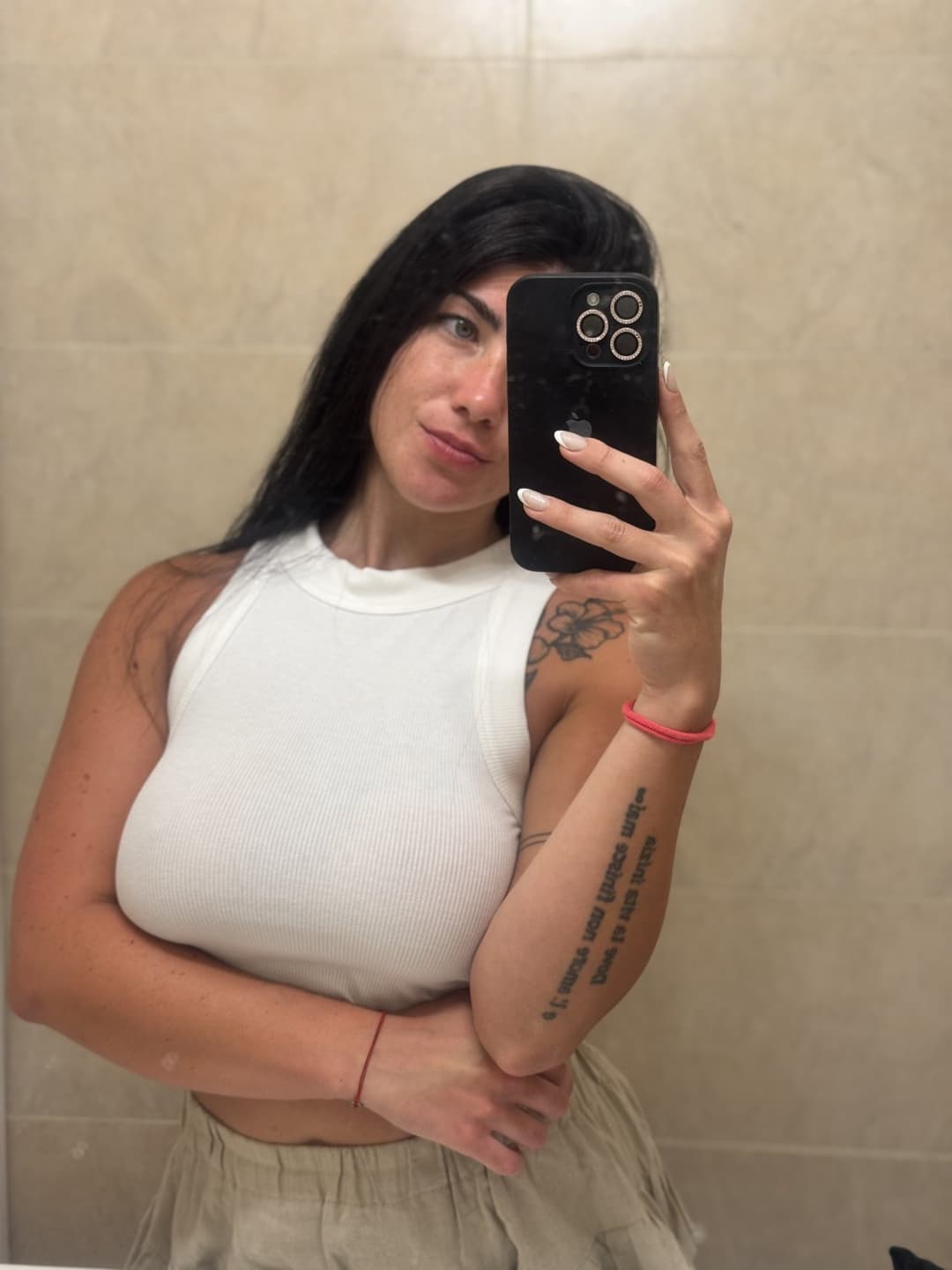 Love the way this dress hugs my curves