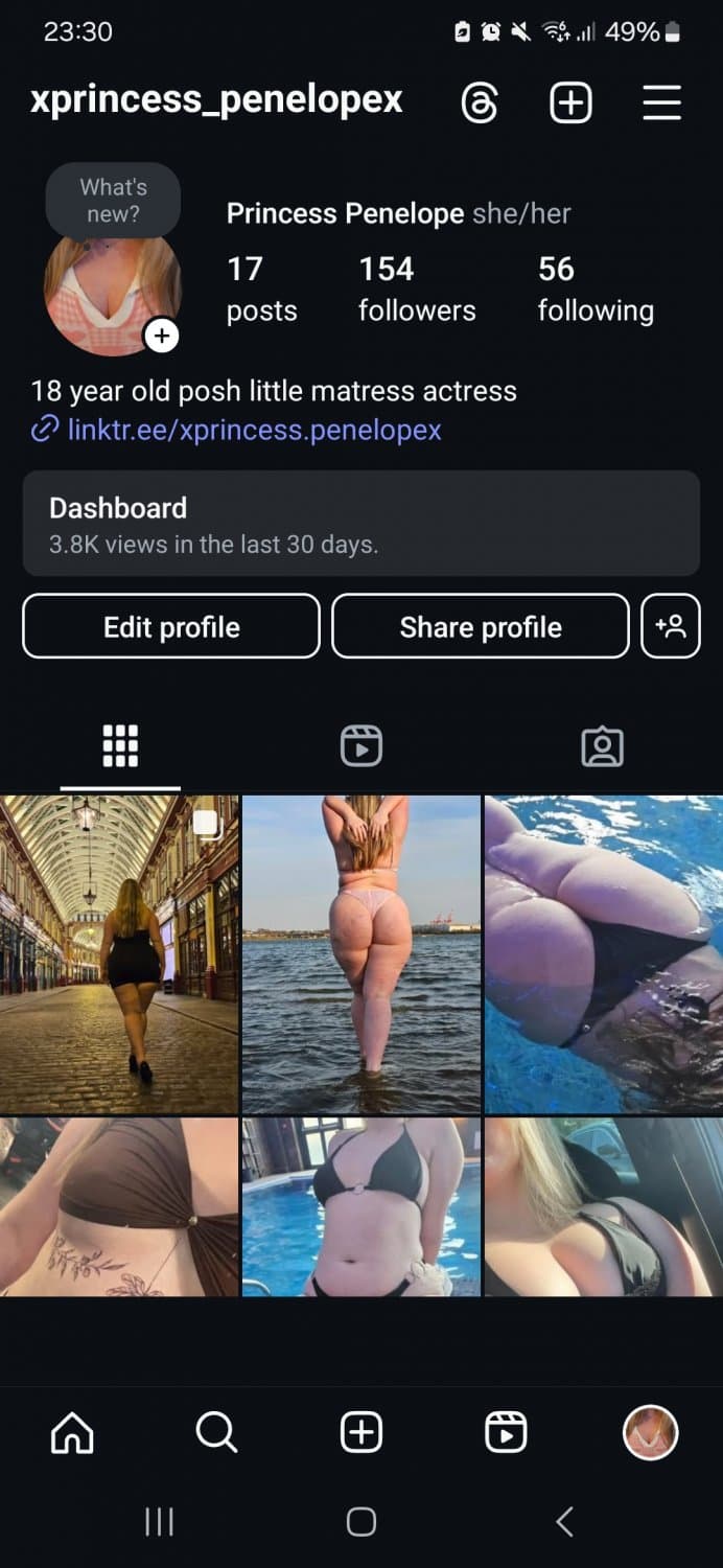 Snowbunny bullies her cuck husband