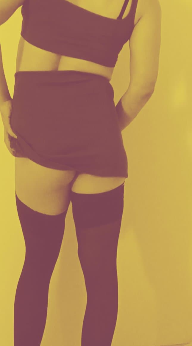 Blue skirt of Lira_Hot. Ts crossdresser trans shemale ladyboy femboy cd tgirl sexy trap tranny