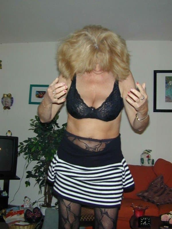 Sexy Granny 74 years old Sailing strip