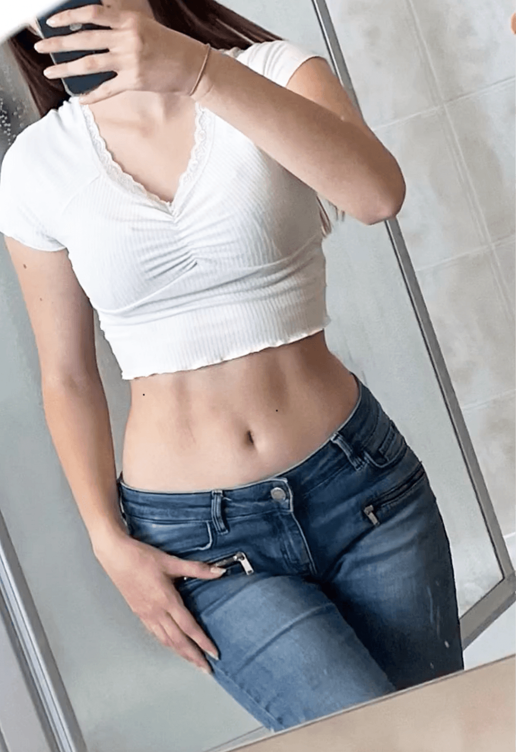 18 year old Jasmin dreams of a Strangers forcing cum up her little body