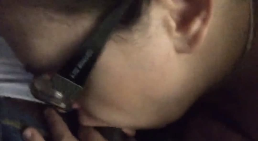 Fat Nerd Eats Dick While Watching Movie