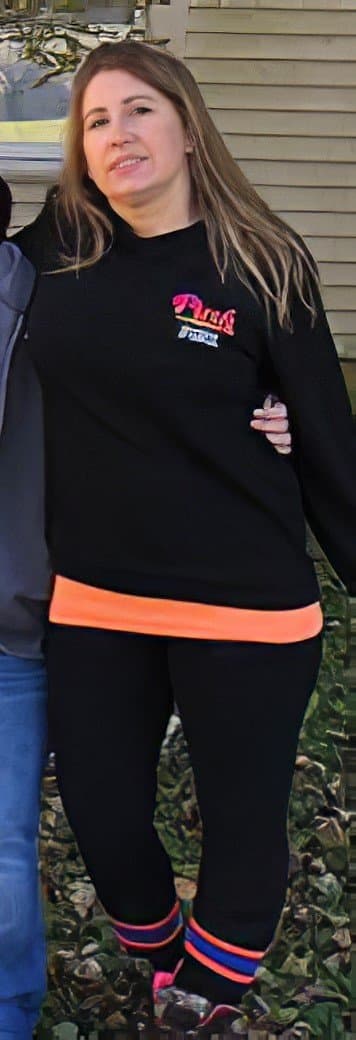 Bonnie got proudly naked for beads at Mardi Gras