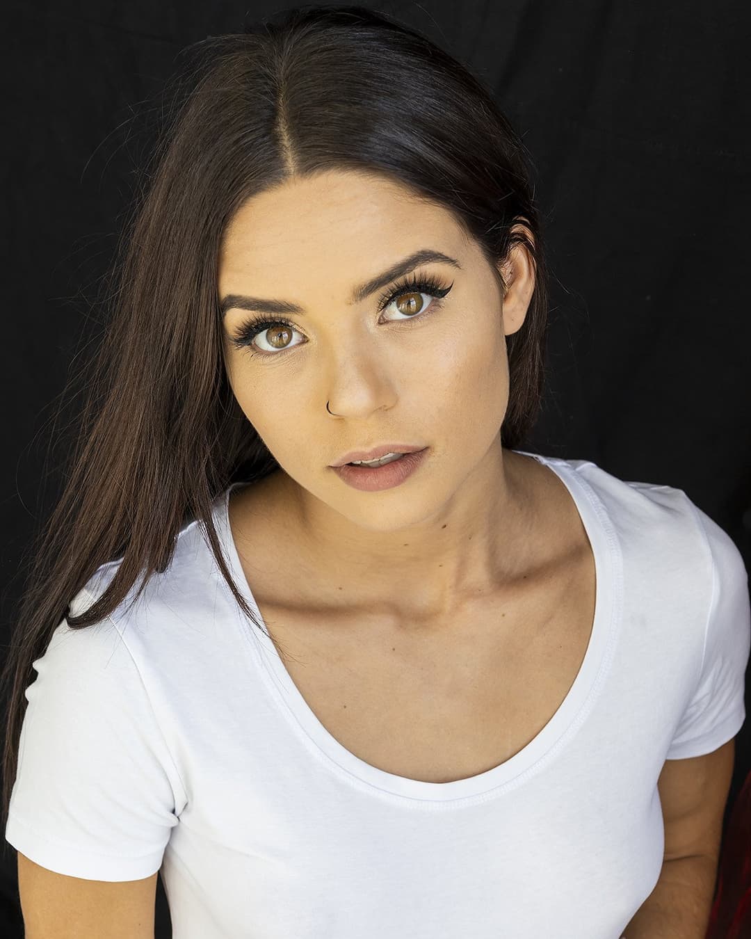 Click to view full size Brooklin flaunts her puffy nipples - leaked boudoir